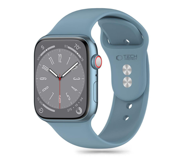 Tech-Protect Silicone do Apple Watch 44/45/46/49 mm Winter Blue - 1285544 - zdjęcie